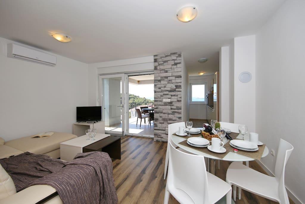 Oleandra Apartments Drage Luaran gambar